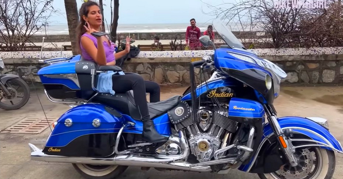 Watch people react to Rs 50 lakh Indian Roadmaster Elite with real gold [Video]