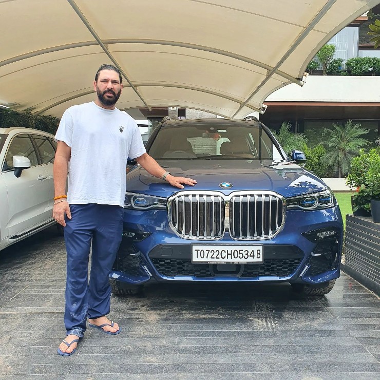 Yuvraj Singh latest ride is a BMW X7