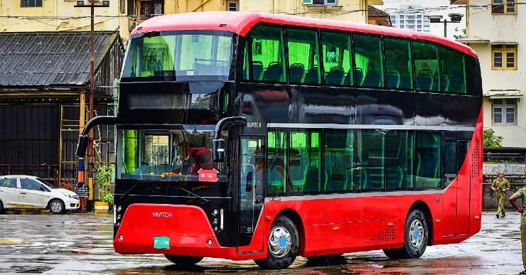 India’s first double-decker electric bus officially inaugurated