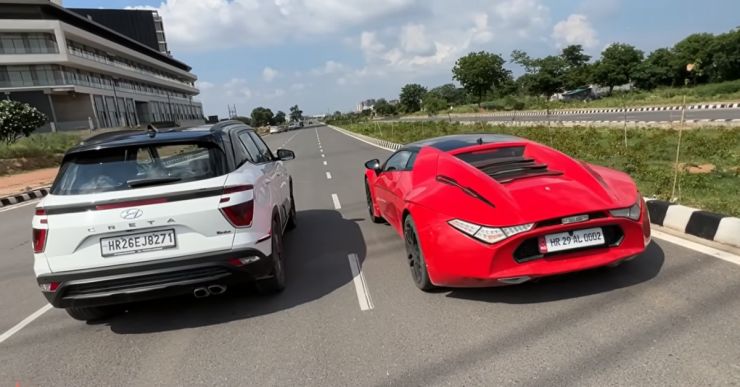 DC Avanti vs Hyundai Creta in a ‘drag race’ – Is the DC sports car any good?