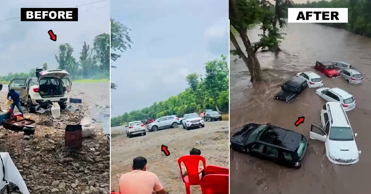 Over 10 SUVs including Mahindra Scorpio, Toyota Fortuner & Hyundai Creta swept away in flash floods