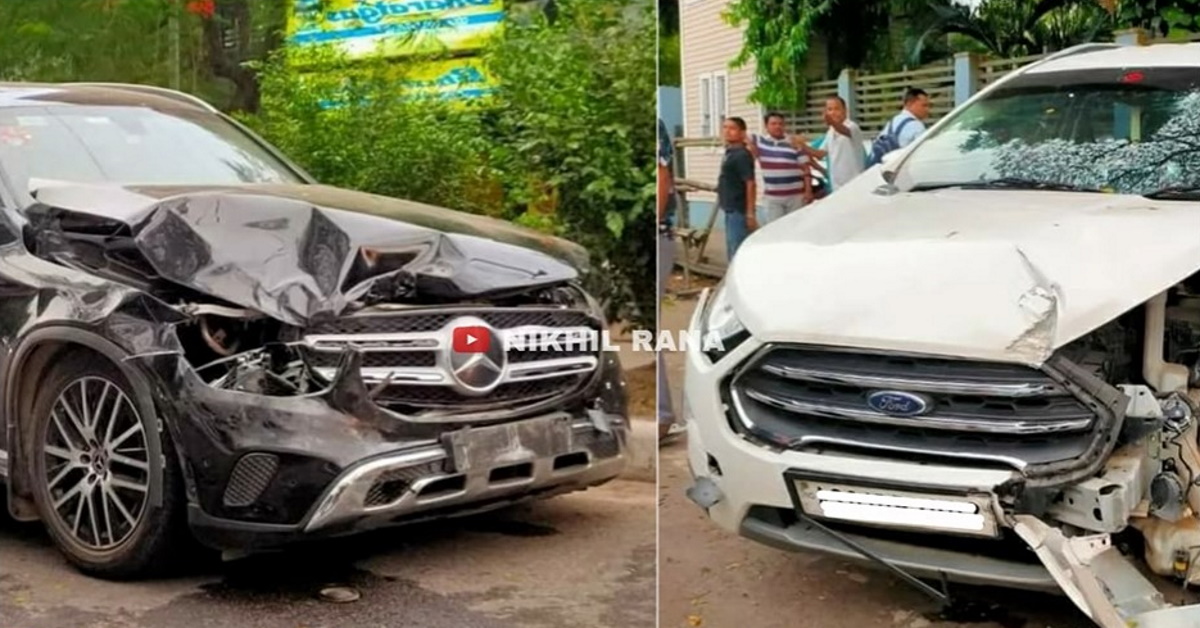 Ford EcoSport collides with Mercedes GLC: Here’s the result [Video]