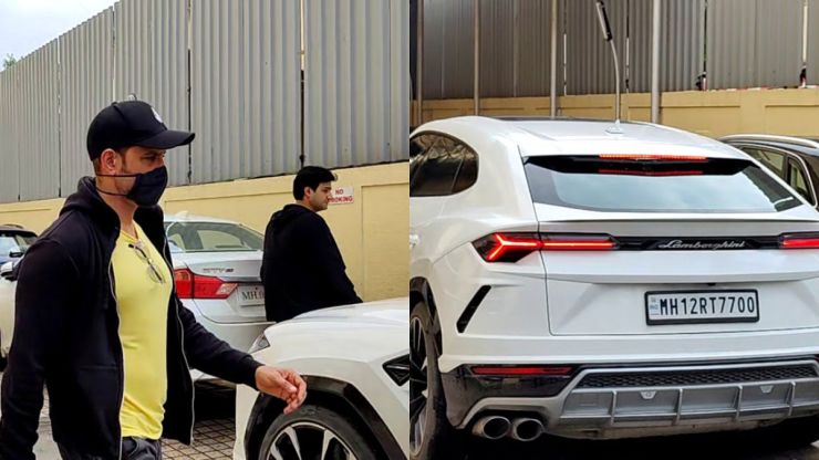 Actor Hrithik Roshan spotted in a Lamborghini Urus SUV [Video]