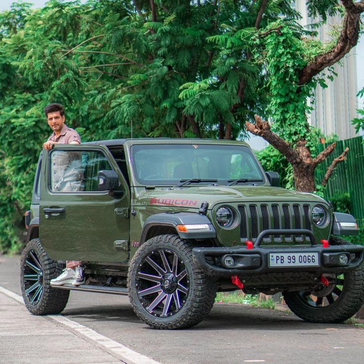 Actor Karan Kundrra modifies his Jeep Wrangler Rubicon SUV