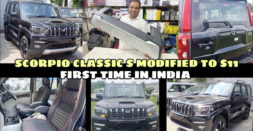 2022 Mahindra Scorpio Classic base trim modified to top-end S11 variant [Video]