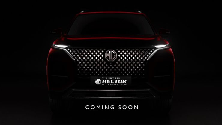 MG Hector SUV Facelift: Interiors revealed ahead of festive season launch