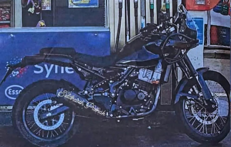Royal Enfield Himalayan 450 teased on Instagram by Eicher MD Siddhartha Lal
