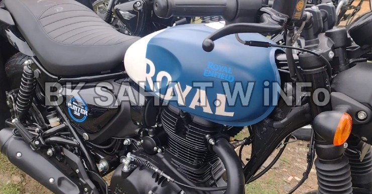 Upcoming Royal Enfield Hunter 350 spotted in dual-tone option [Video]