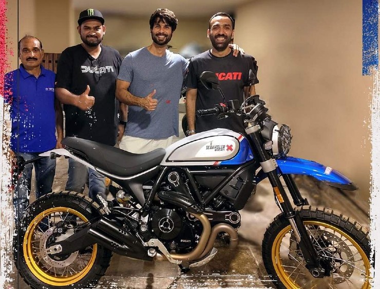 Shahid Kapoor buys Ducati Scrambler Desert Sled priced at Rs 14 lakh