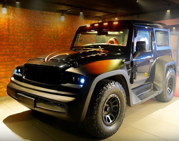 A closer look at the DC Thar: India’s most luxurious Mahindra Thar on video