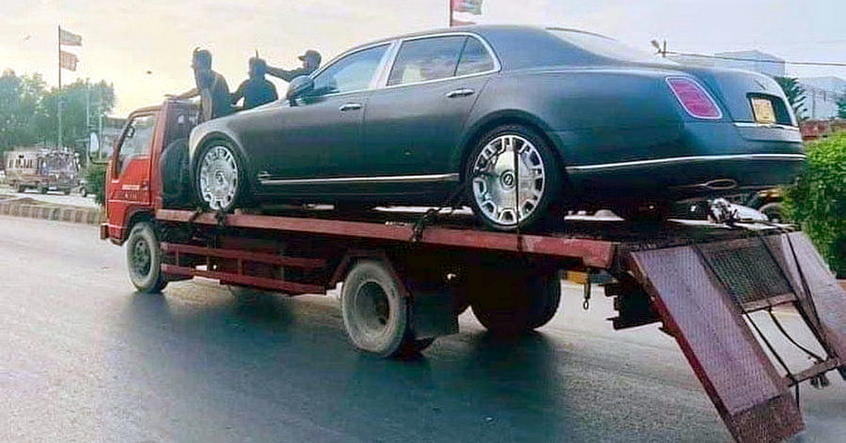 Bentley Mulsanne stolen in England: Found in Pakistan [Video]
