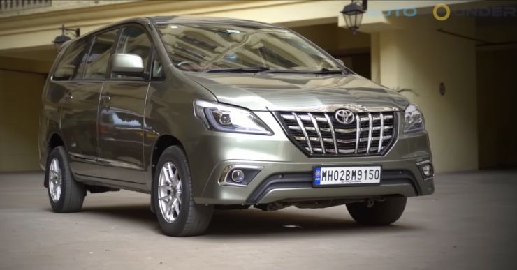 Type 1 Toyota Innova modified to type 4 with Alphard grille looks neat [Video]