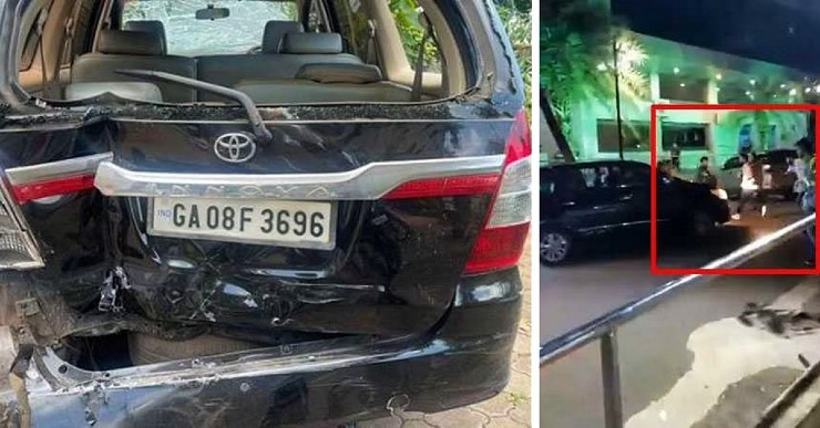 Drunk IT professional in Toyota Innova deliberately crashes into 2 cars outside pub [Video]