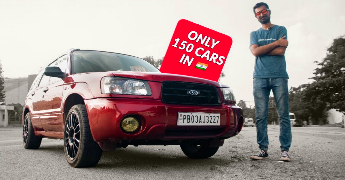 Super rare Chevrolet Forester (1/150) in India modified with Stage 2 kit [Video]