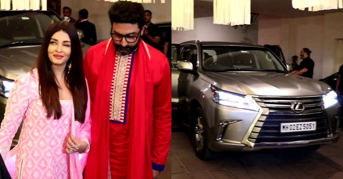 Aishwarya Rai Hd Xxxreal Video - Abhishek Bachchan & Aishwarya Rai spotted in a 3 crore rupee Lexus LX 570 [ Video]