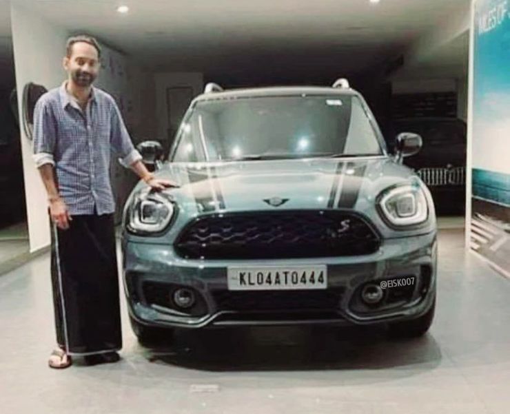 After Lamborghini Urus, actor Fahadh Faasil buys a Mini Cooper Countryman luxury hatchback