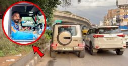 Indian Cricketer Hardik Pandya spotted in Bengaluru driving his Mercedes-Benz G63 AMG SUV [Video]