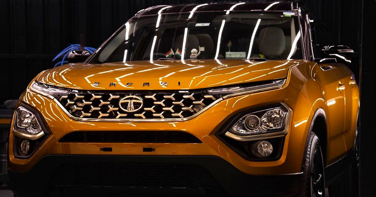 India's first new Tata Safari painted in Ocher Yellow is a head turner [Video]