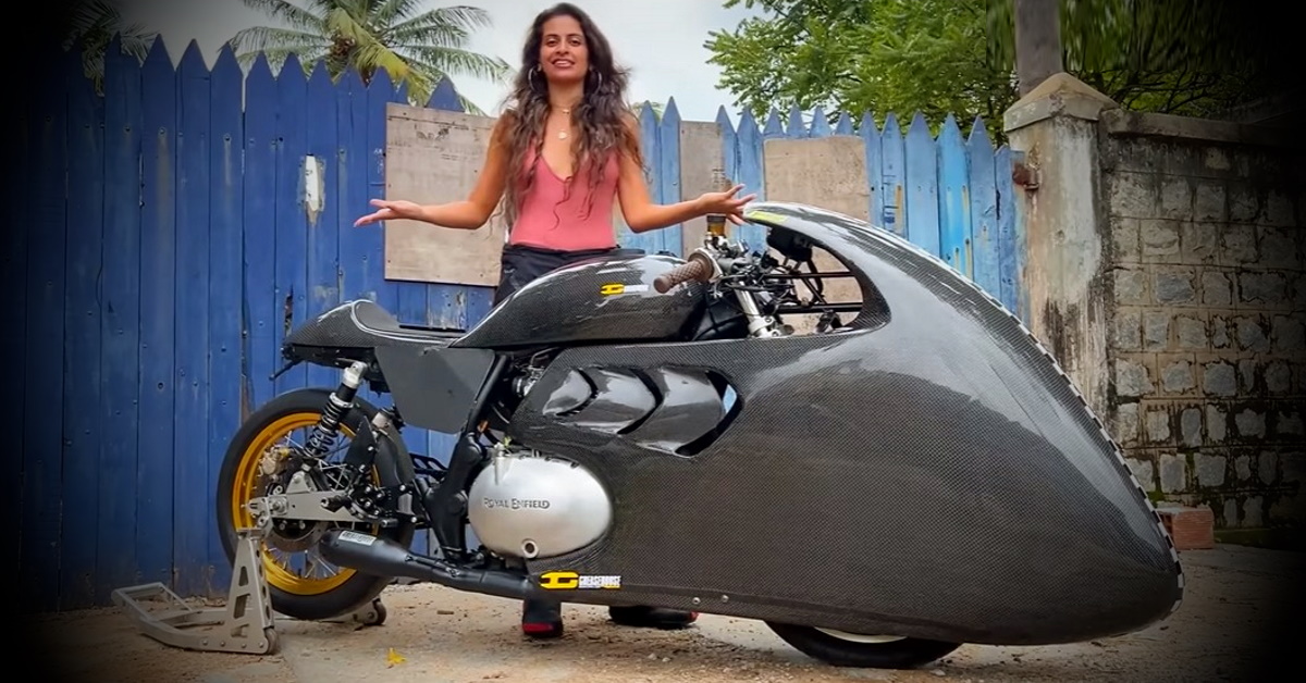 India's most expensive Royal Enfield Continental GT 650 gets modifications worth Rs.  13 lakh [Video]