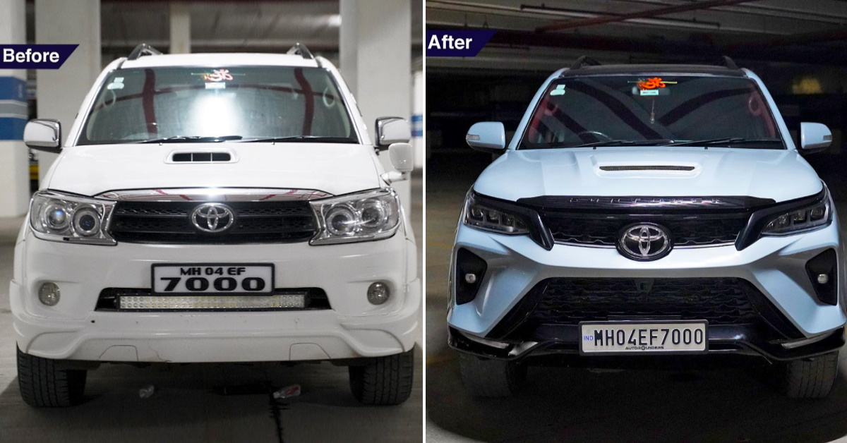 Old 1st Gen Toyota Fortuner converted to the latest 2022 Toyota Legender [Video]