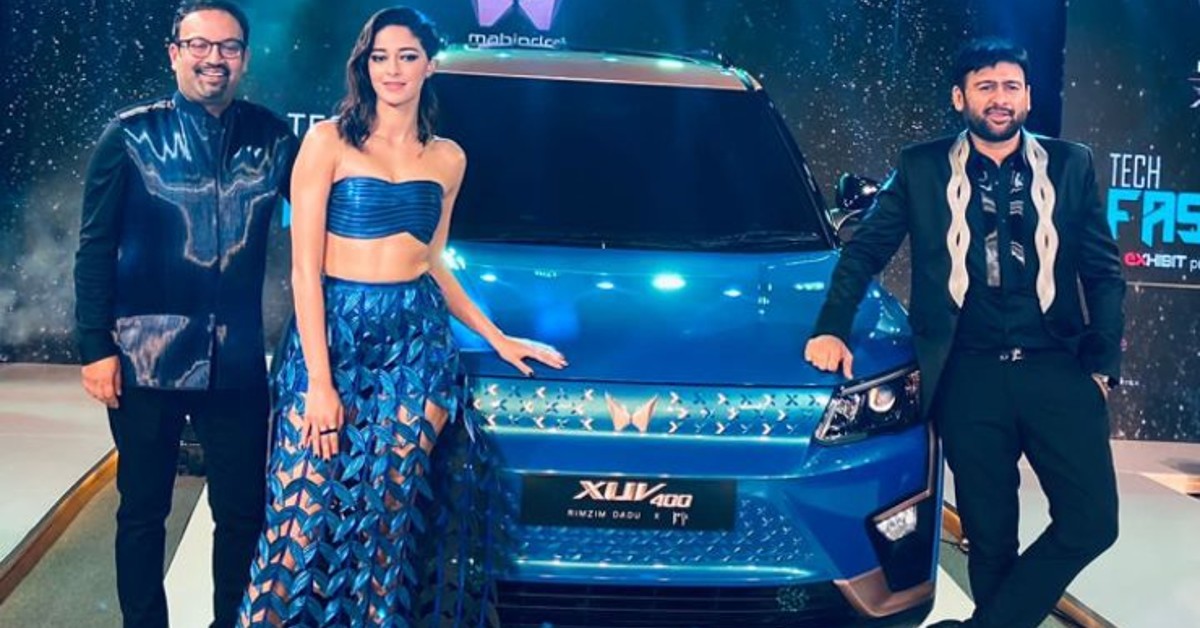Ananya Pandey launches Mahindra XUV400 EV special edition