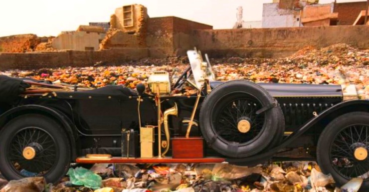 インドのマハラジャがゴミ収集に使ったロールスロイスの高級車？ 本当の話は何ですか