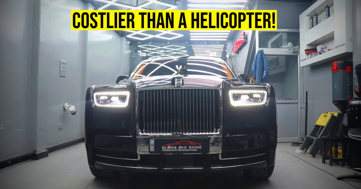 Here's How Much The Rolls Royce Phantom Umbrella Costs
