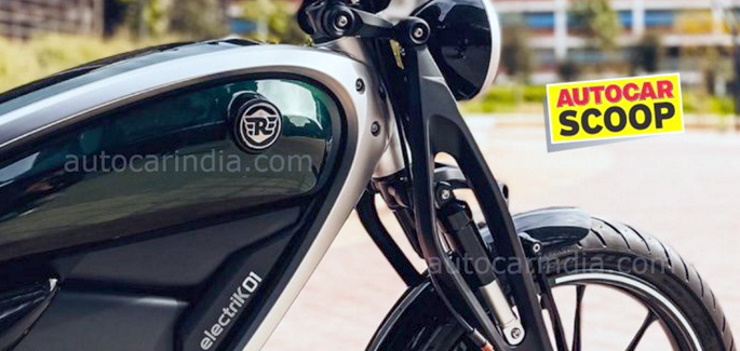 Royal Enfield’s first electric motorcycle concept – the Electrik01 – leaks