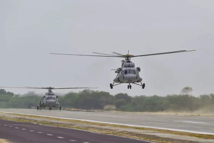 Indian Air Force conducts trial runs on Emergency Landing Facility constructed on national highway in Andhra Pradesh