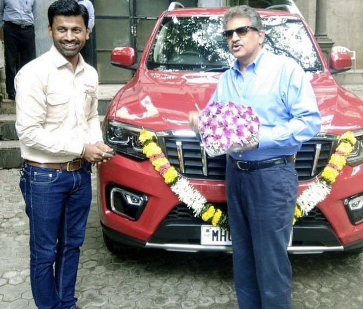 Anand Mahindra och hans bilar och stadsjeepar av märket Mahindra