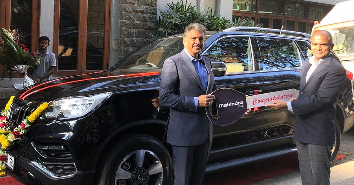 Anand Mahindra och hans bilar och stadsjeepar av märket Mahindra