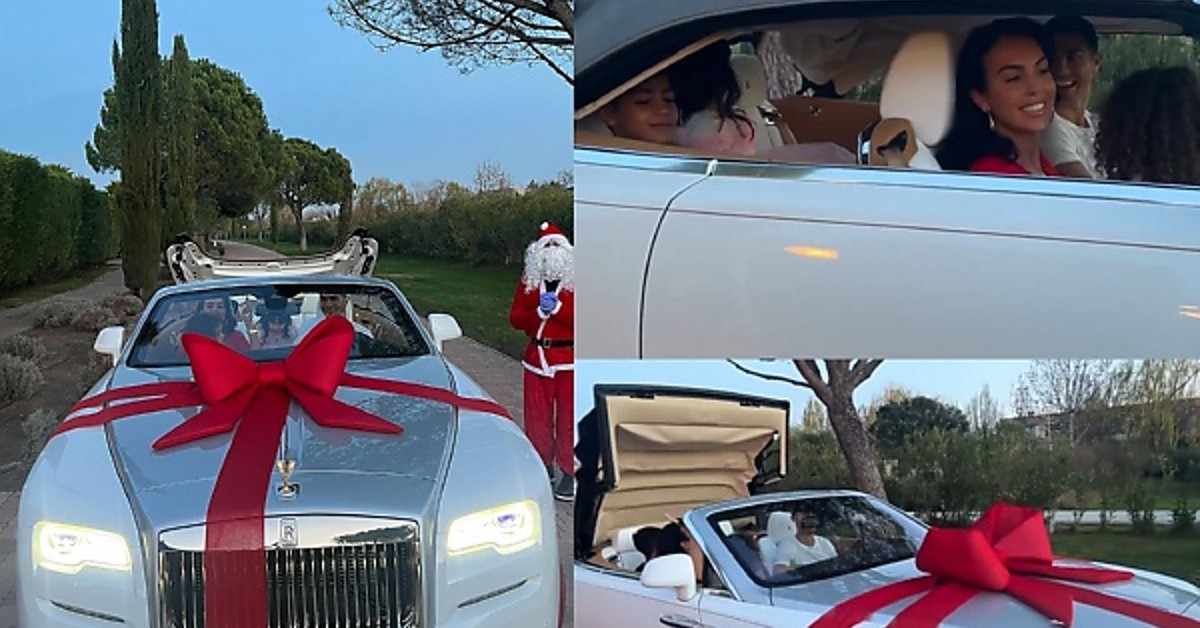 Cristiano Ronaldo's girlfriend Georgina Rodriguez gifts him Rolls