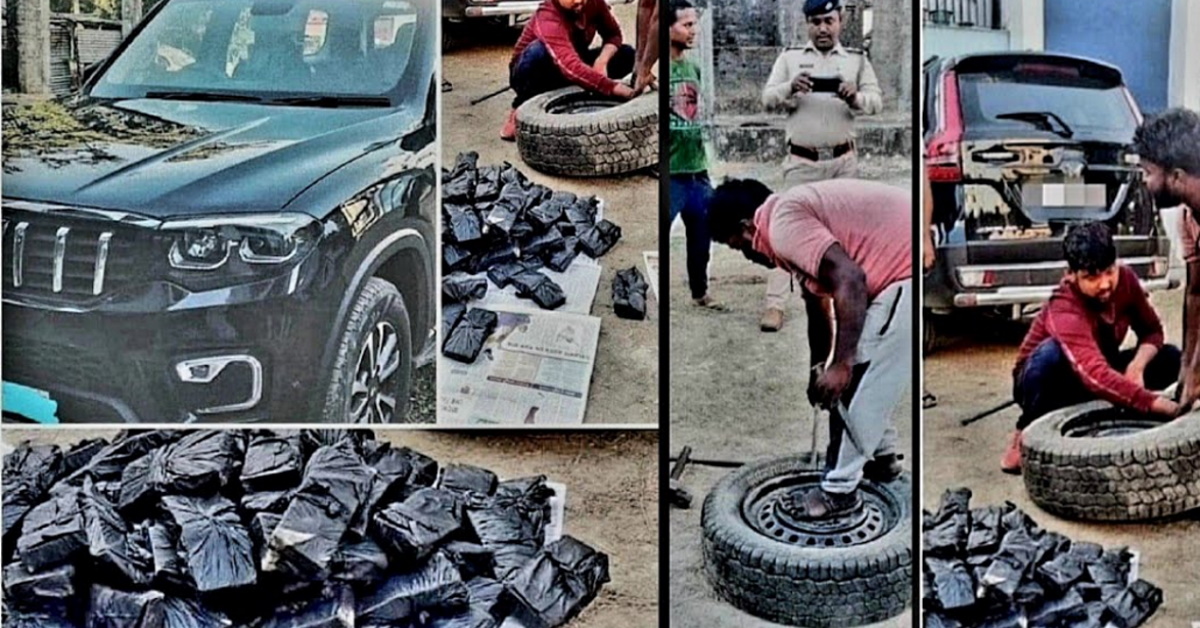 Criminals use Mahindra Scorpio-N’s spare wheel to hide Rs 98 lakh: Busted [Video]