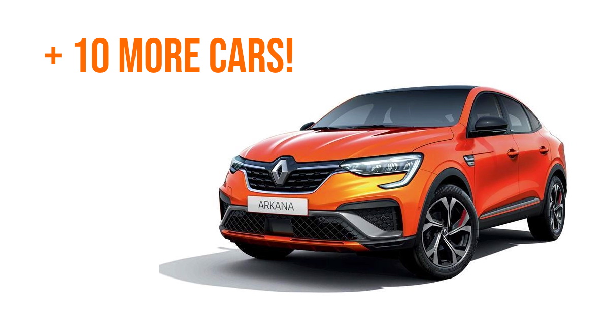 Facelifted Renault Arkana Debuts With Subtle Changes And Fancy