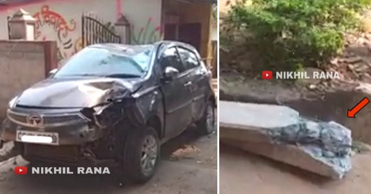 Tata Tiago breaks pole in 3: Passengers walk away [Video]| Roadsleeper.com