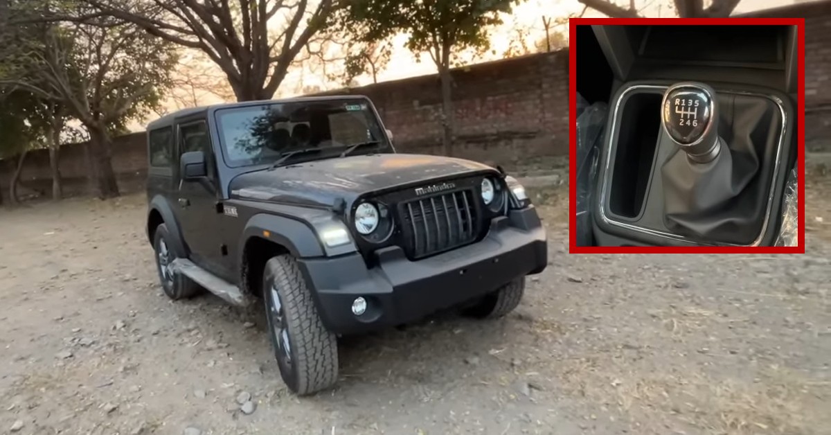 Mahindra Thar 4X2 with 1.5 DRIVEN; Here’s what it feels like [Video]
