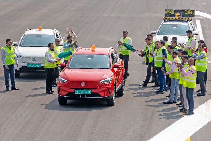 Mumbai International Airport gets 45 electric cars for runway duty: Tata Nexon, Tigor, MG eZS and Hyundai Kona EVs