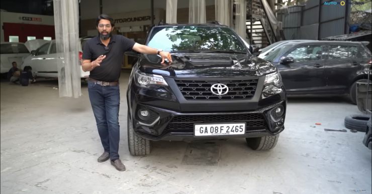 Toyota Fortuner type 1 modified to look like type 3 [Video]