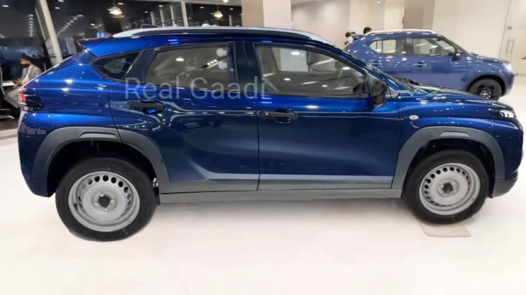 2023 Maruti Fronx Sigma base variant spotted before official launch