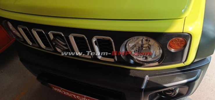 5 door Maruti Suzuki Jimny’s base Zeta trim spied for the first time