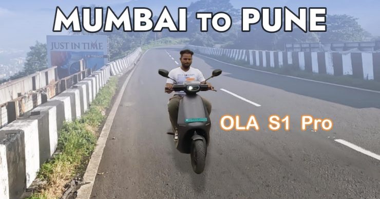 Ola S1 Pro electric scooter owner rides from Mumbai to Pune [Video]