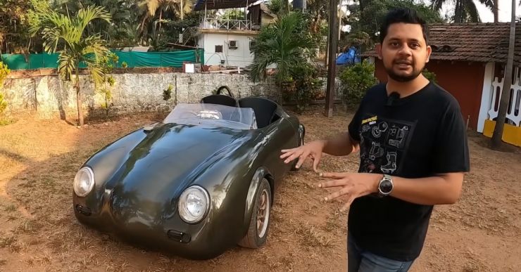 Home made Porsche Speedster from Goa looks neat