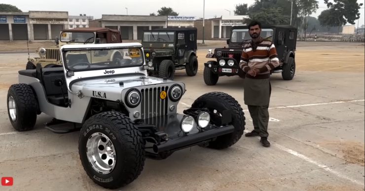 India’s first custom made flat rod ‘Jeep’ [Video]