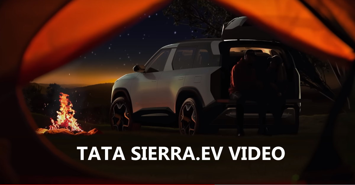 Tata Sierrra electric SUV TVC video