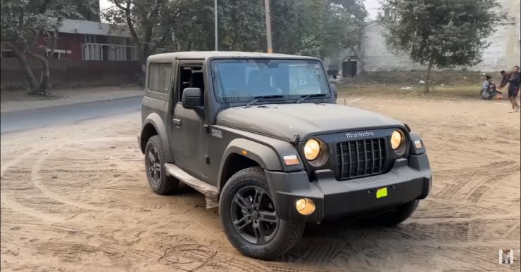 Mahindra Thar 4×2 diesel manual in a quick drive review [Video]