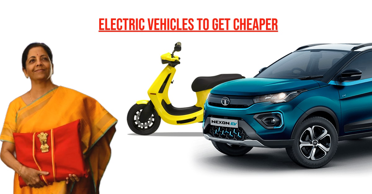 Union Budget 2023 EVs could get cheaper with battery subsidy extension