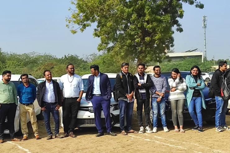 IT company gifts brand-new Toyota Glanza hatchbacks to 13 employees