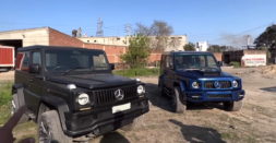 Tata Sumo and Force Gurkha modified to look like Mercedes Benz G-Wagen [Video]