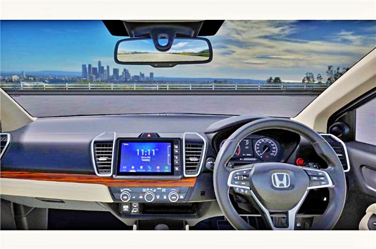 Honda City dashboard