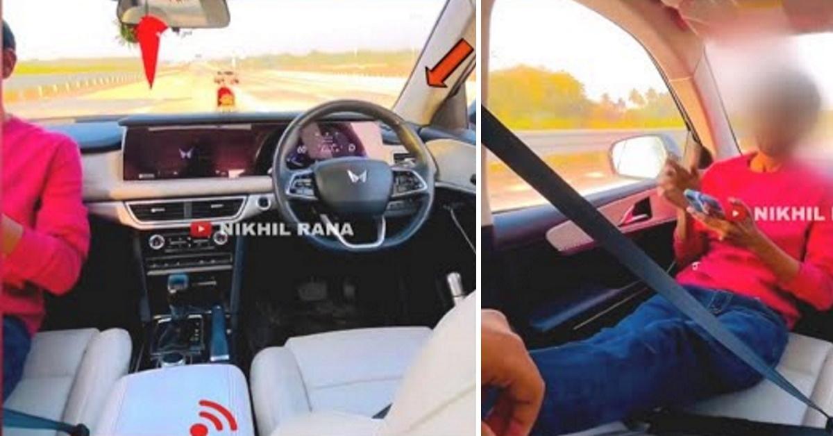 Mahindra XUV700 conduce pe ADAS fără șofer pe scaun [Video]